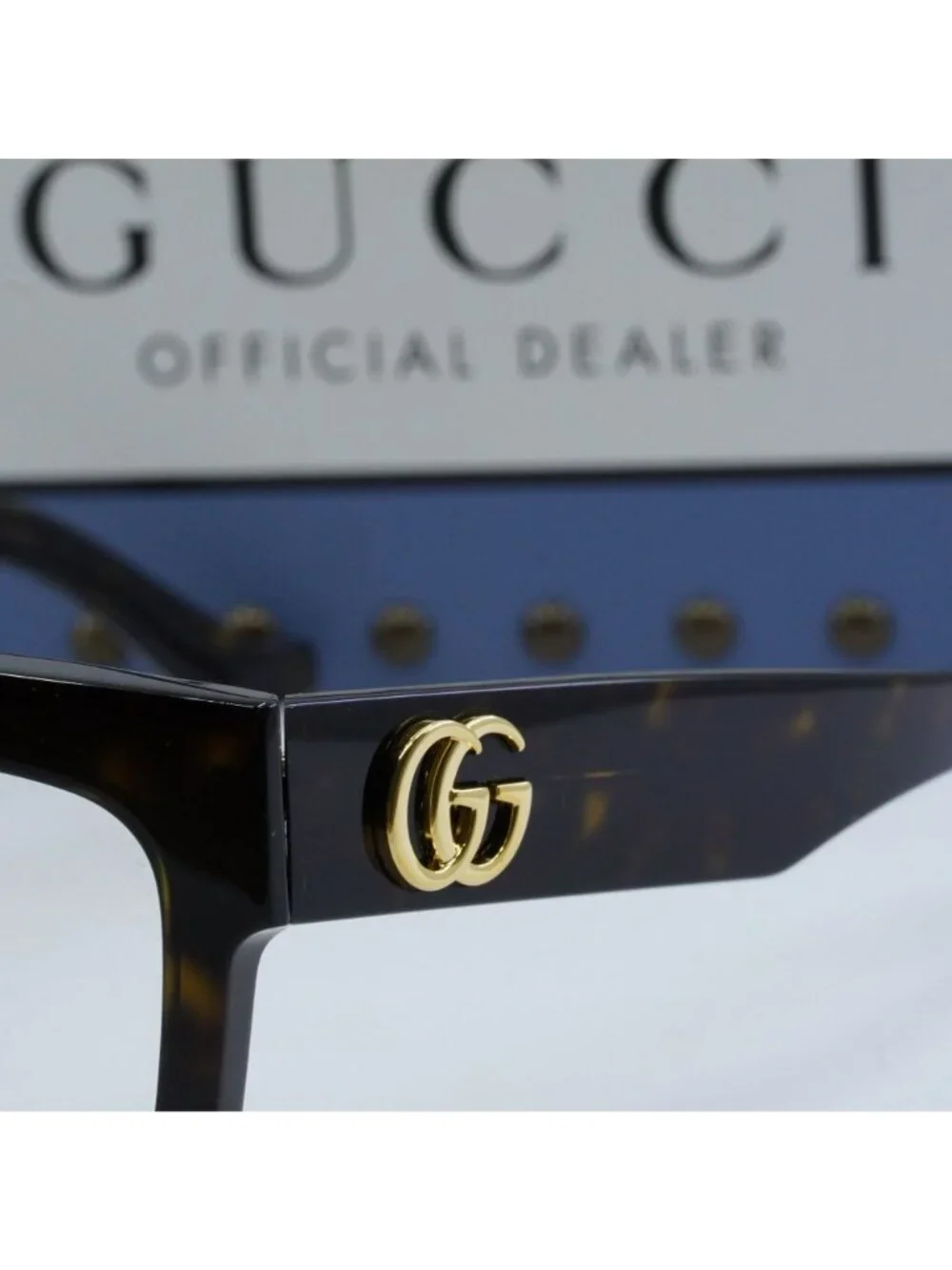 Gucci GG1549O 002 Square Eyeglasses 52mm - Havana